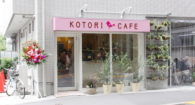 ことりカフェ吉祥寺 店舗前