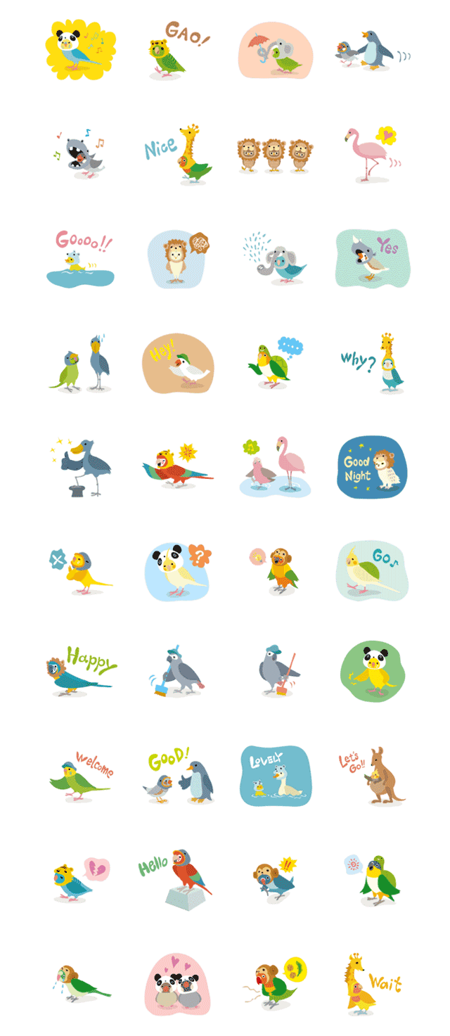 Birdstory公式LINEスタンプの販売を開始いたしました!