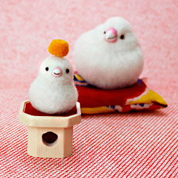 mochimochiと一緒に、餅文鳥さんを作ろう!